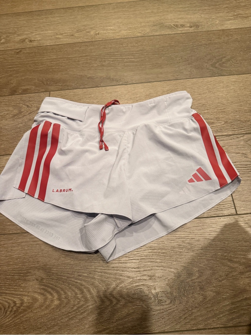 Adidas x Labrum Adizero Running Shorts Women S Sample KX0753 NWT Rare - Picture 2 of 9